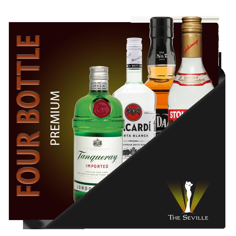 Quadruple Bottle VIP Package